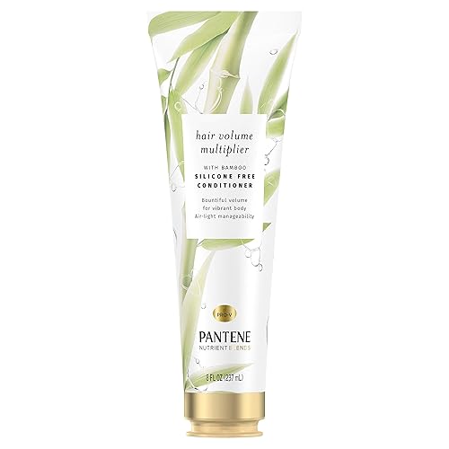 Miniatura 10 de Pantene Nutrient Blends - Acondicionador multiplicador de volumen para cabello fino, sin silicona, 8.0 onzas líquidas, 6.257 onzas líquidas