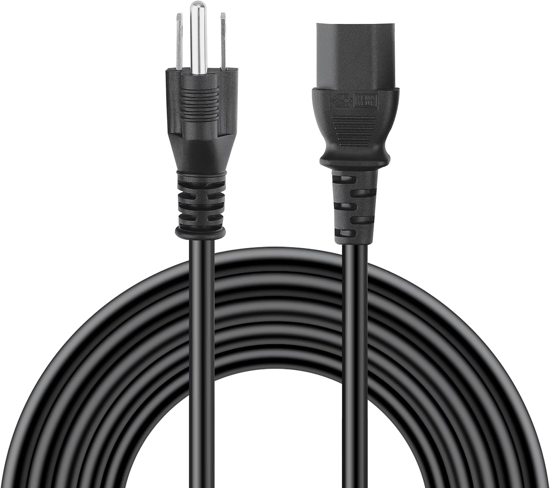 5ft/1.5m UL Listed AC Power Cord Cable compatible with QSC GX7 725 Watt 8 Ohm 2 Ch Rackmount Stereo Amplifier