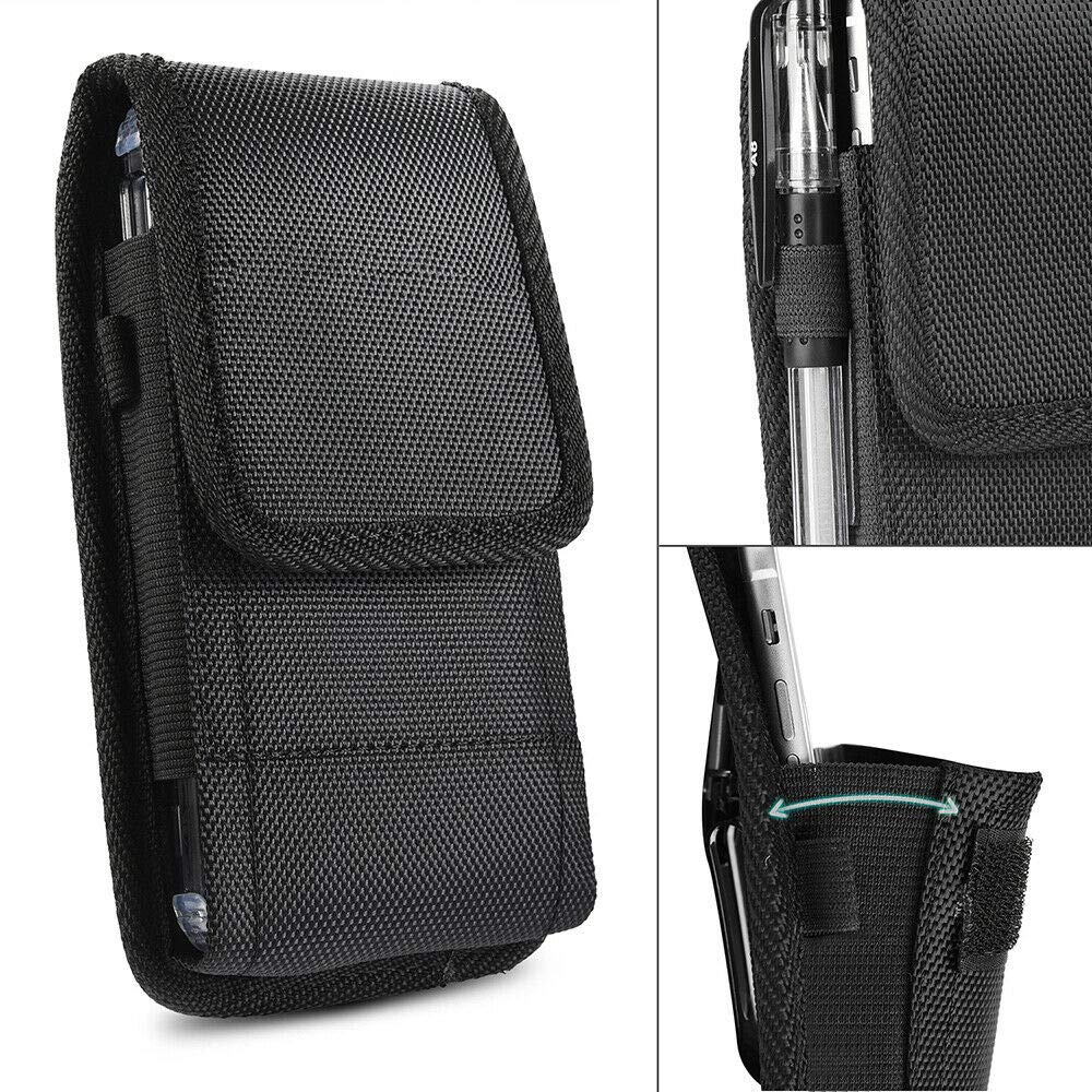 Cell Phone Pouch Nylon Holster Case With Belt Clip Cover For Doro PhoneEasy 505 508 609 780X 7403 Senior Mobile Phone Primo 413 414 418 401 406 408 366 368 215 218 For USHINING T3105 FF 3102 G340D