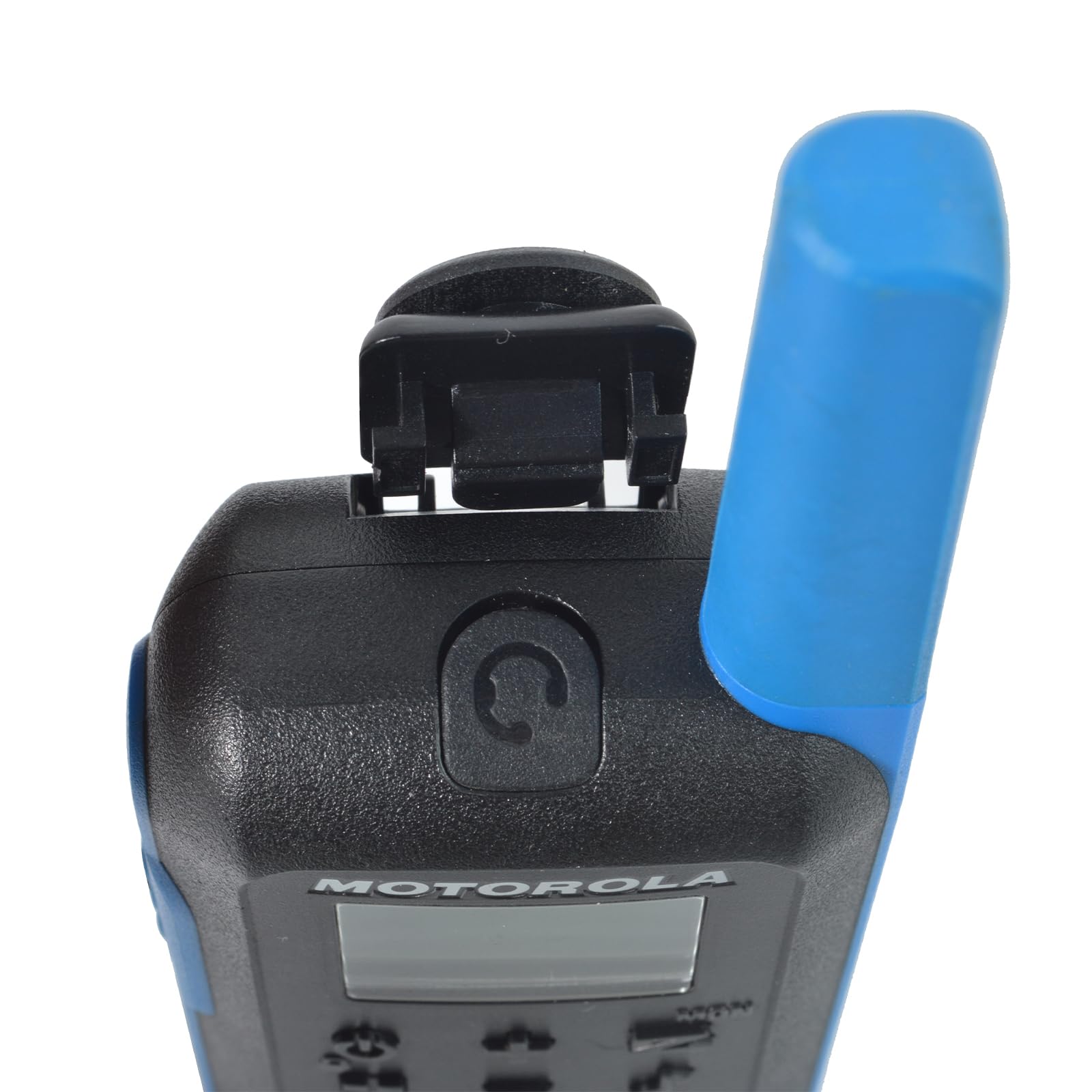 Kit de remplacement pour talkie-walkie à clip arrière rond compatible avec Motorola T82 T62 T42 T72, utilisation sur support radio bidirectionnelle