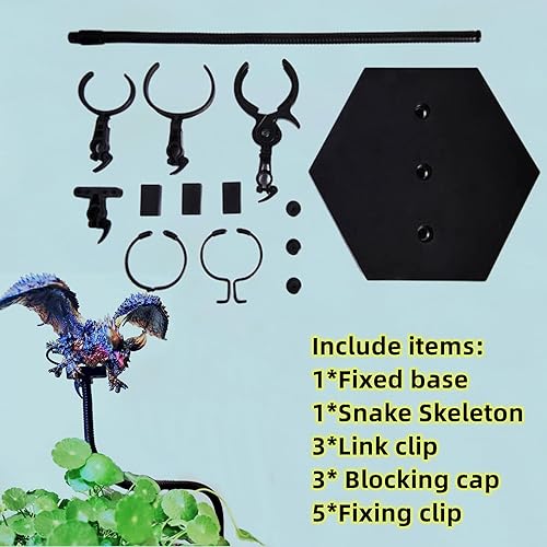 Miniatura 2 de OUSHUO - Soporte para modelo de muñeca, soporte para figura de acción, soporte para figura de acción para soporte de marionetas a escala 1/6, 1/9,