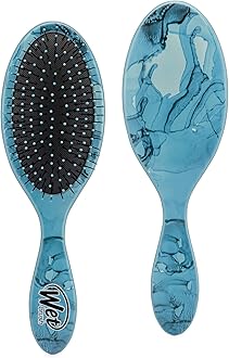 WetBrush Original Detangler Hair Brush, Ultra Soft Intelliflex Bristles to Gently Separate Knots With Ease, Wet Brush Detangler Is Gentle on Hair, Terrain Textures Collection, Artic Blue