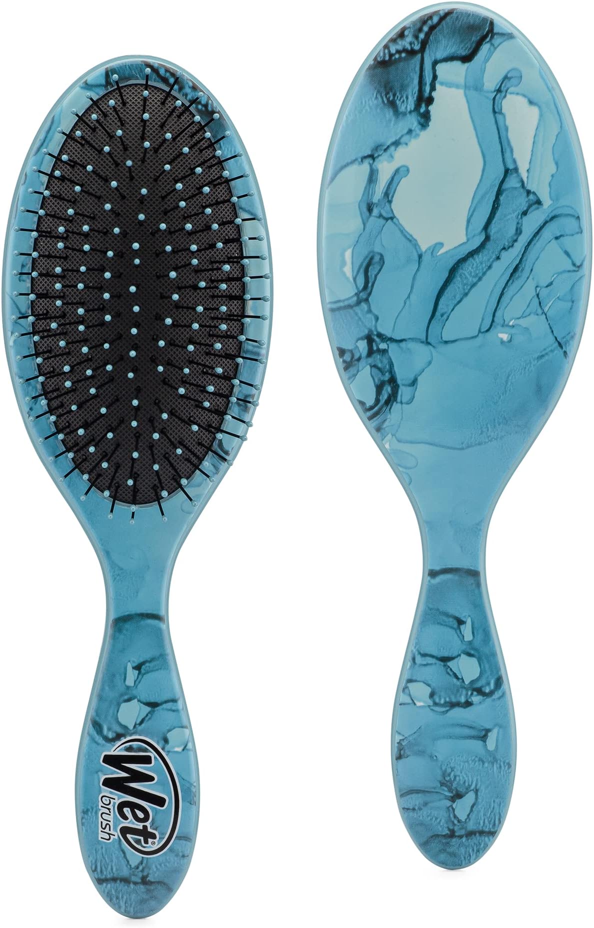 Wet Brush Original Detangling Brush, Arctic Blue - All Hair Types - Ultra-Soft IntelliFlex Detangler Bristles Glide Through Tangles with Ease - Pain-Free Comb for Men & Women