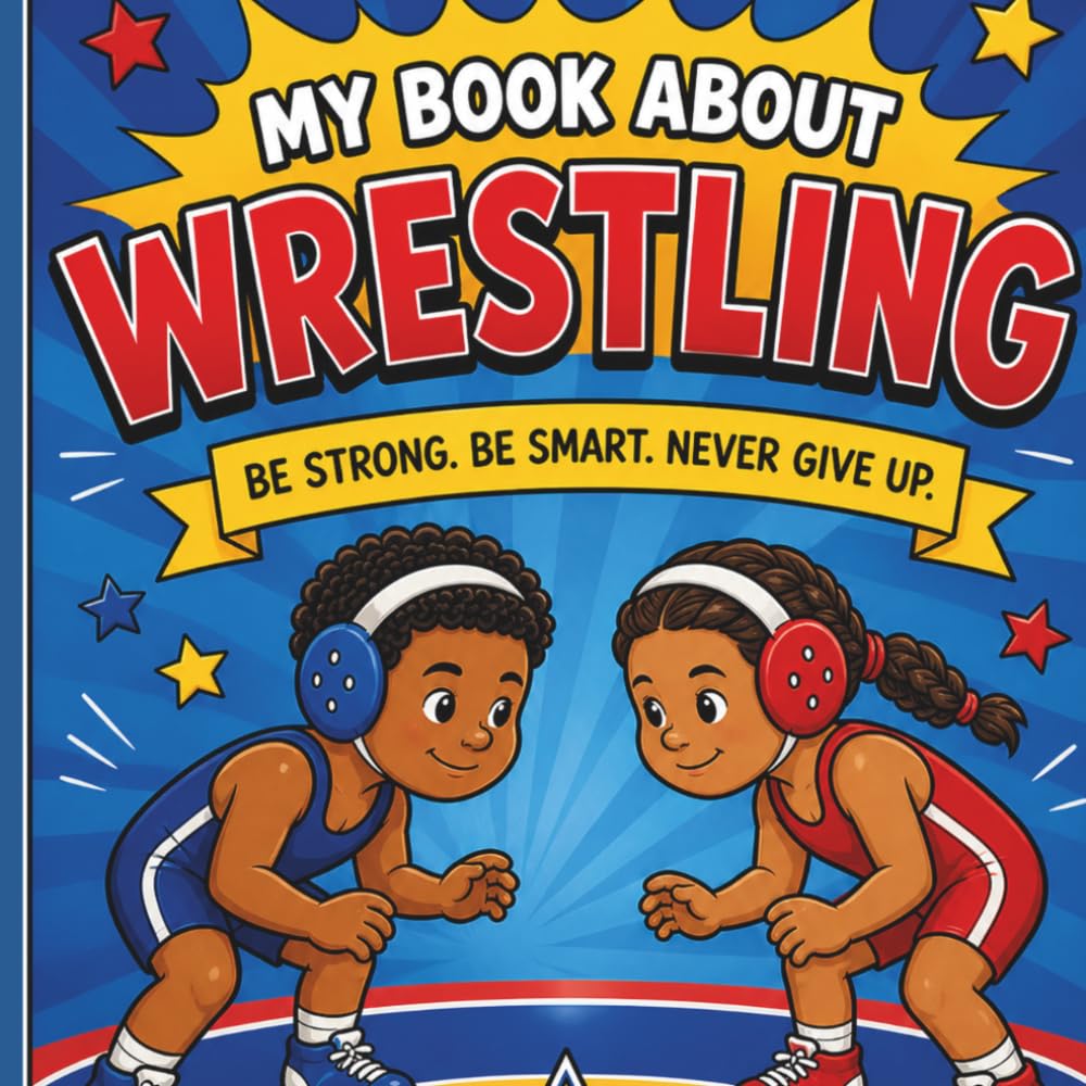 My Book About Wrestling: Be strong. Be smart. Never give up.