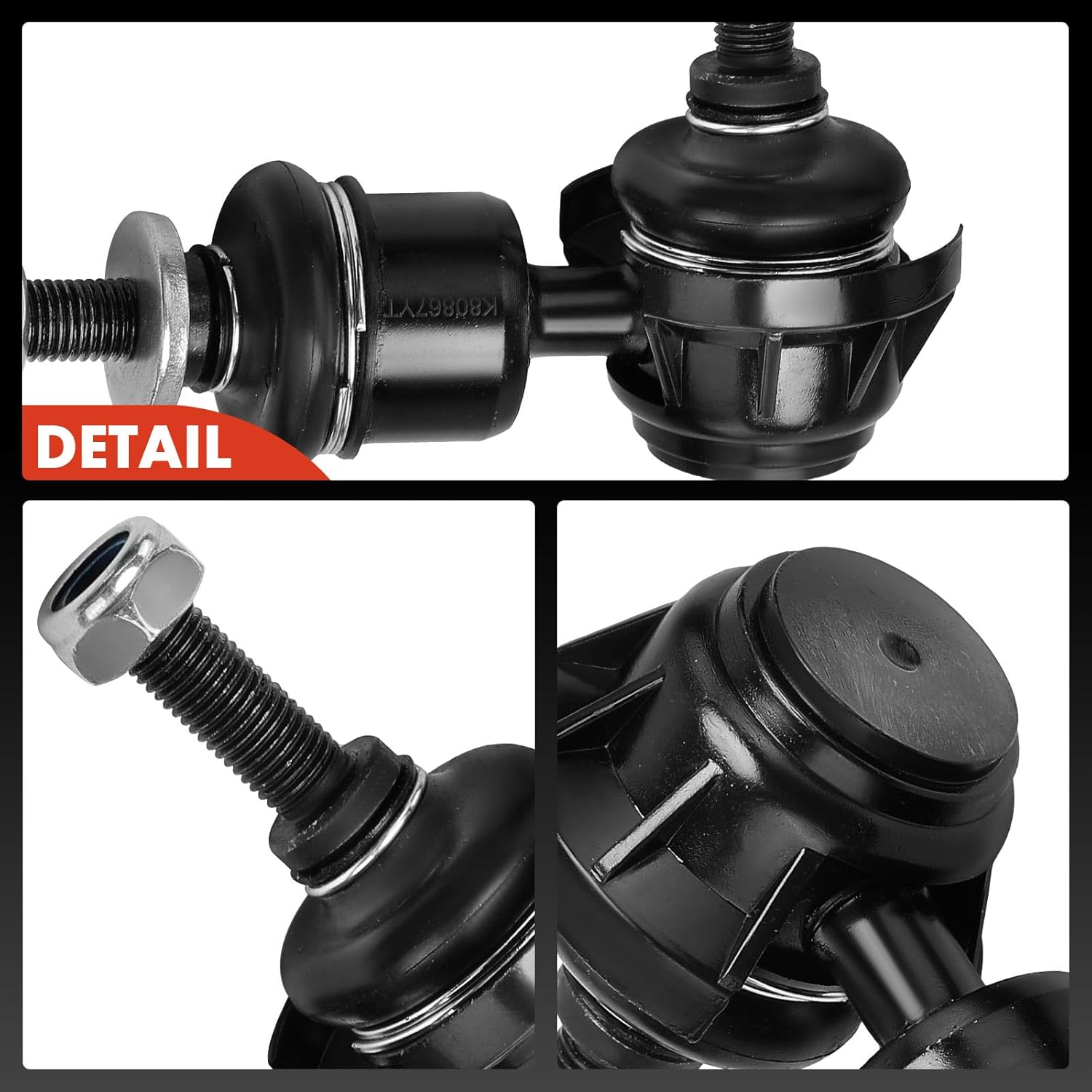 A-Premium 2 x Rear Sway Bar Links Stabilizer Bar Links, Compatible with Mazda 3 2004-2013, 3 Sport 2009-2013, 5 2006-2017, Volvo C70 2006-2013, C30 2007-2013, S40 2004-2011, V50 2005-2011