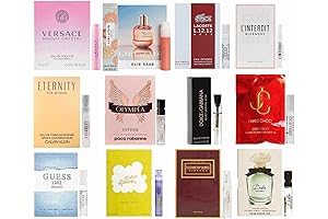 12 Women's Designer Fragrance Mini Perfume Bottles