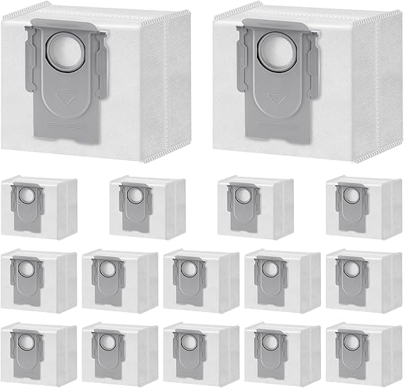 12 Stück Staubbeutel Für Roborock Saugroboter - 3L Ersatzbeutel Für Absaugstation