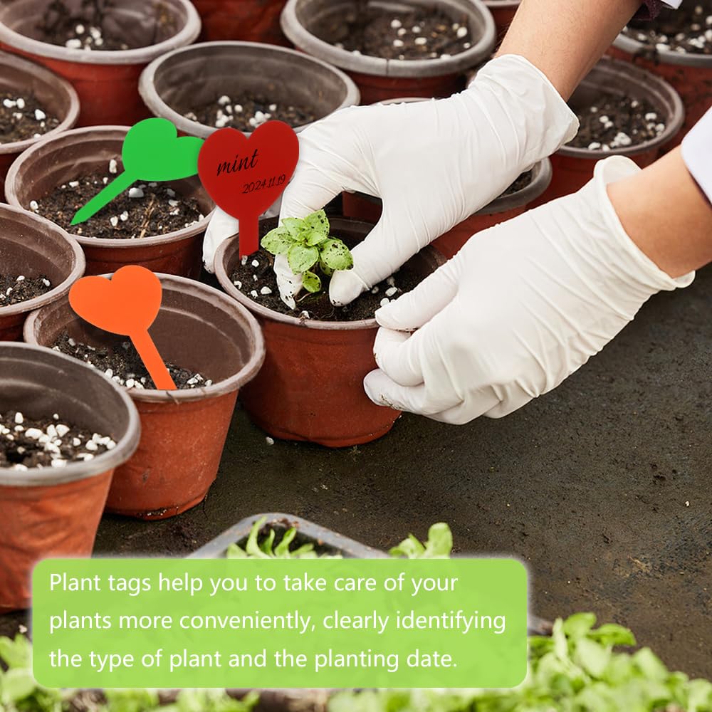 Pflanzenetiketten, Pflanzenetiketten, 120 Stück Pflanzenmarker, Pflanzenetiketten für Setzlinge, Gartenetiketten für den Außenbereich, wasserdicht, Gartenmarkierer für Pflanzen, Gartenbedarf