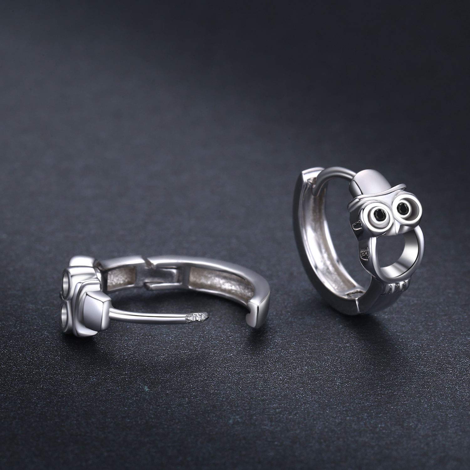 REDSUN Orecchini a cerchio in argento Sterling 925, piccoli orecchini a cerchio per ragazze e donne, regalo di compleanno