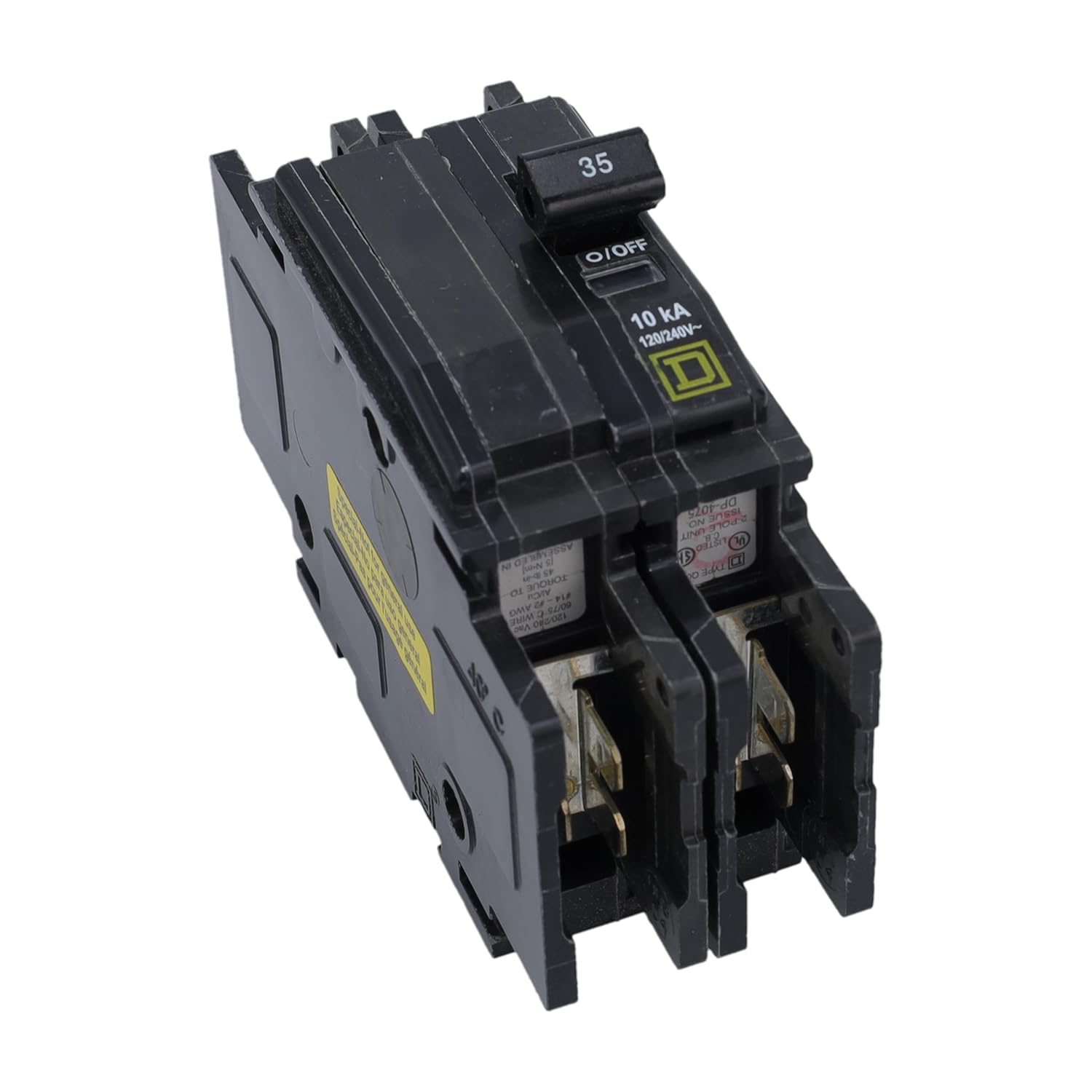 Supplying Demand 425081 QOU235 HVAC Circuit Breaker 35A 2-Pole DIN Rail Mounting