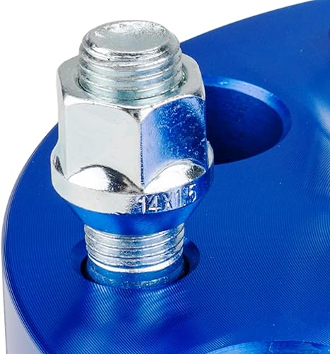 Vista 292 de KAX Espaciadores de rueda de 0.236 x 5.315 in, espaciadores de rueda centrados de 2 pulgadas y 6 lengüetas para F-15-0, Expedition, Mark LT, Negro