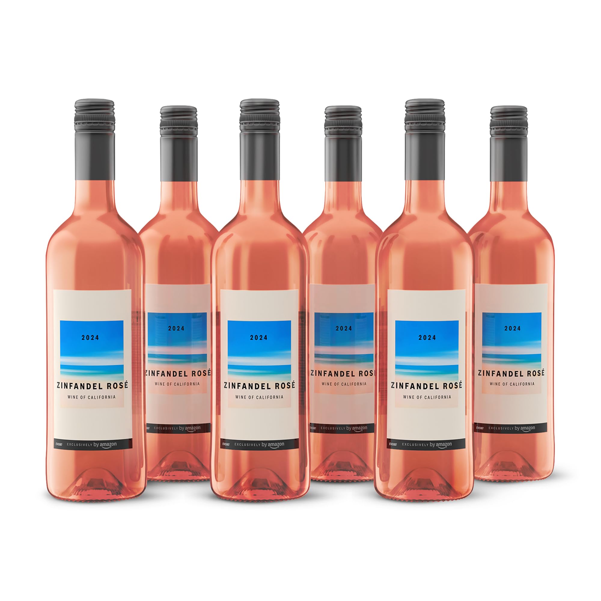 By Amazon Kalifornischer Zinfandel Roséwein, 75 cl x 6
