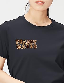 PEARLY GATES ダークグレー ショートスリーブシャツ PEARLY GATES