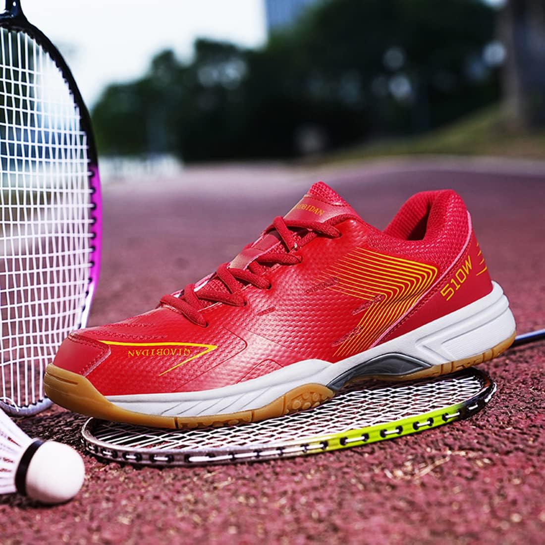 Damskie buty do tenisa Wygodne damskie buty do squasha Racketball Lekki trener treningowy do badmintona