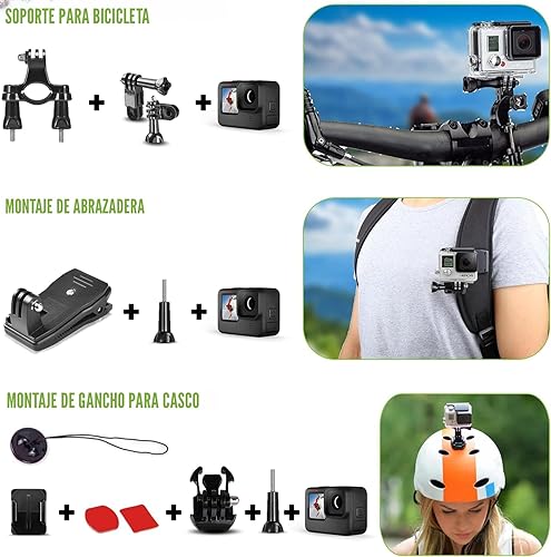 Miniatura 5 de GoPro HERO13 (Hero 13) Black - Cámara de acción impermeable con video HDR de 5.3K, fotos de 27 MP, sensor de imagen de 1/1.9 pulgadas, transmisión