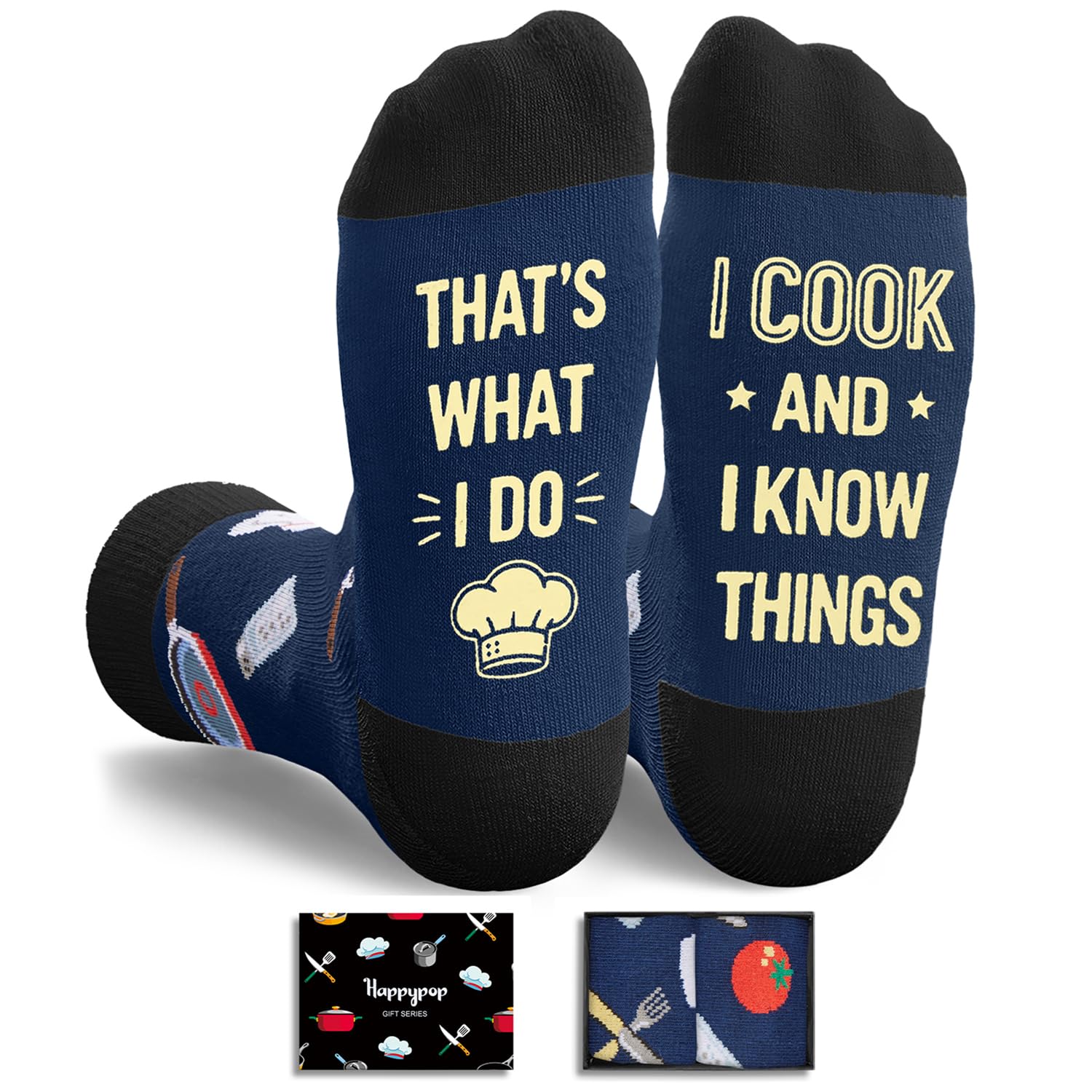 HAPPYPOP Funny Gifts for Women Men - Mechanic Photography Bus Driver Engineer Plumber Sock