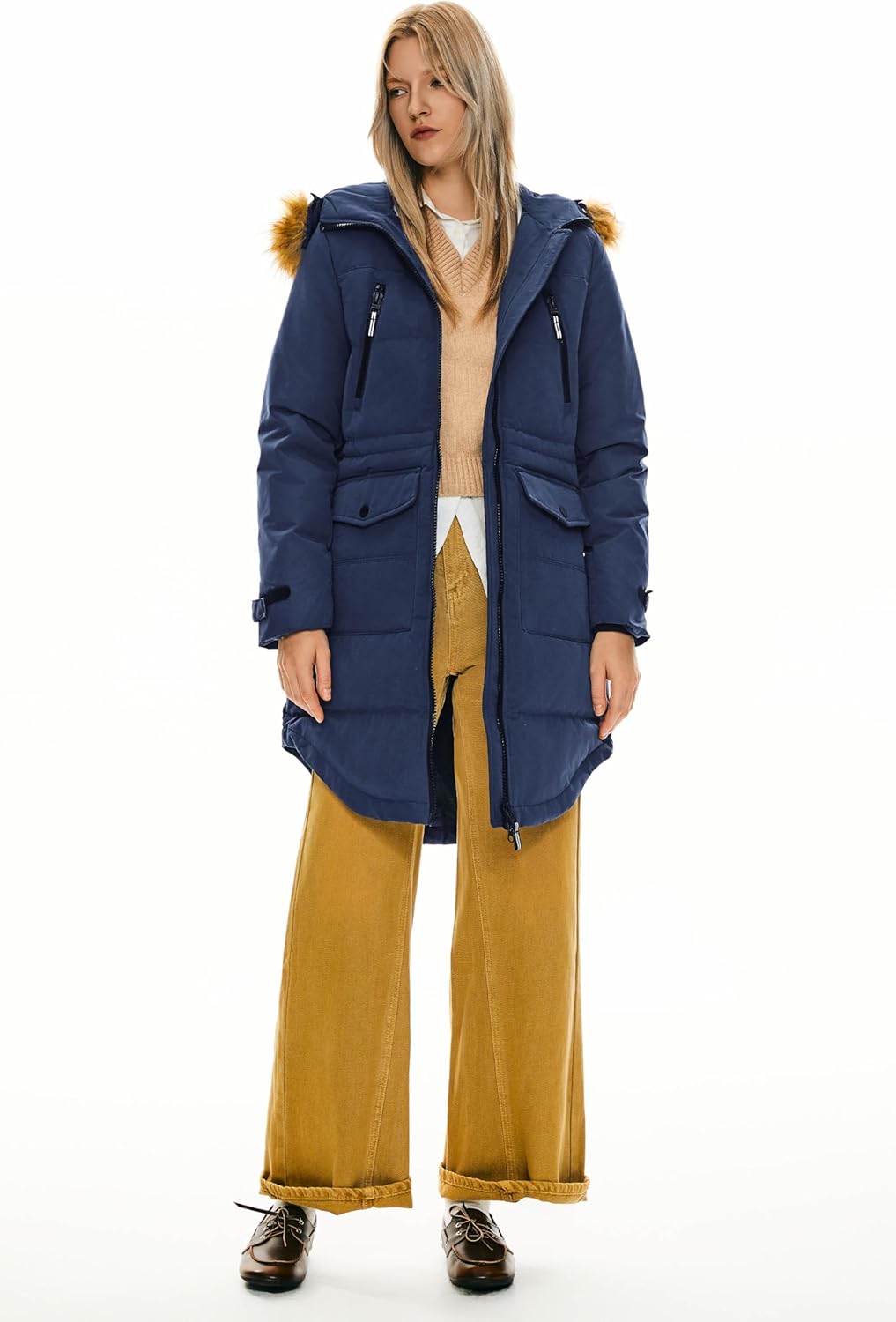 Orolay Women's Thickened Down Jacket Winter Warm Down Coat - Image 7