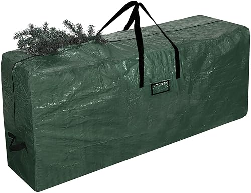 UMARDOO - Bolsa de almacenamiento para árbol de Navidad artificial de 7.5 a 9 pies, bolsa duradera impermeable con cremallera y asas de transporte