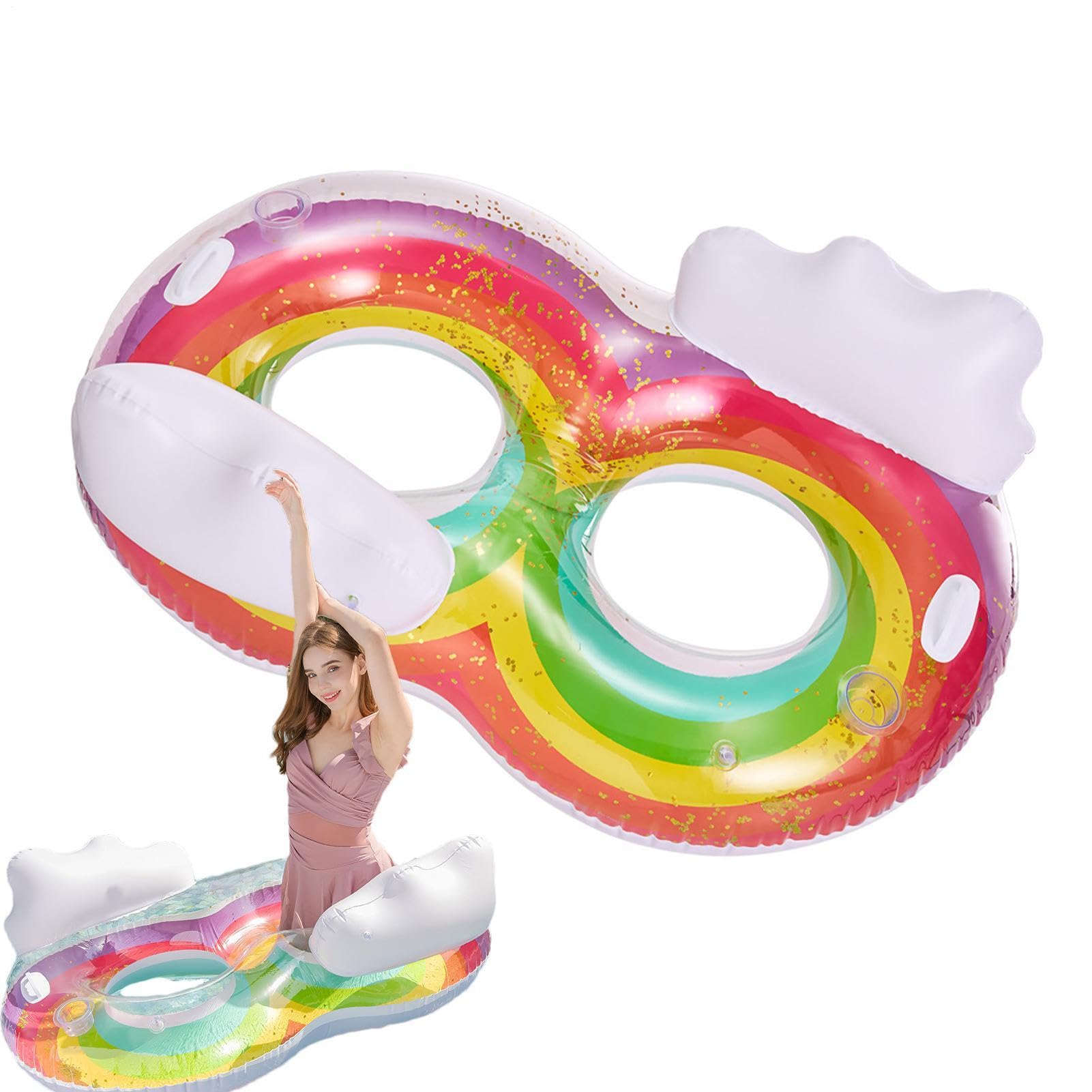 Ciambella da nuoto per adulti, , gonfiabile, extra grande, spessa