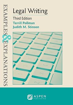 Legal Writing Examples & Explanations