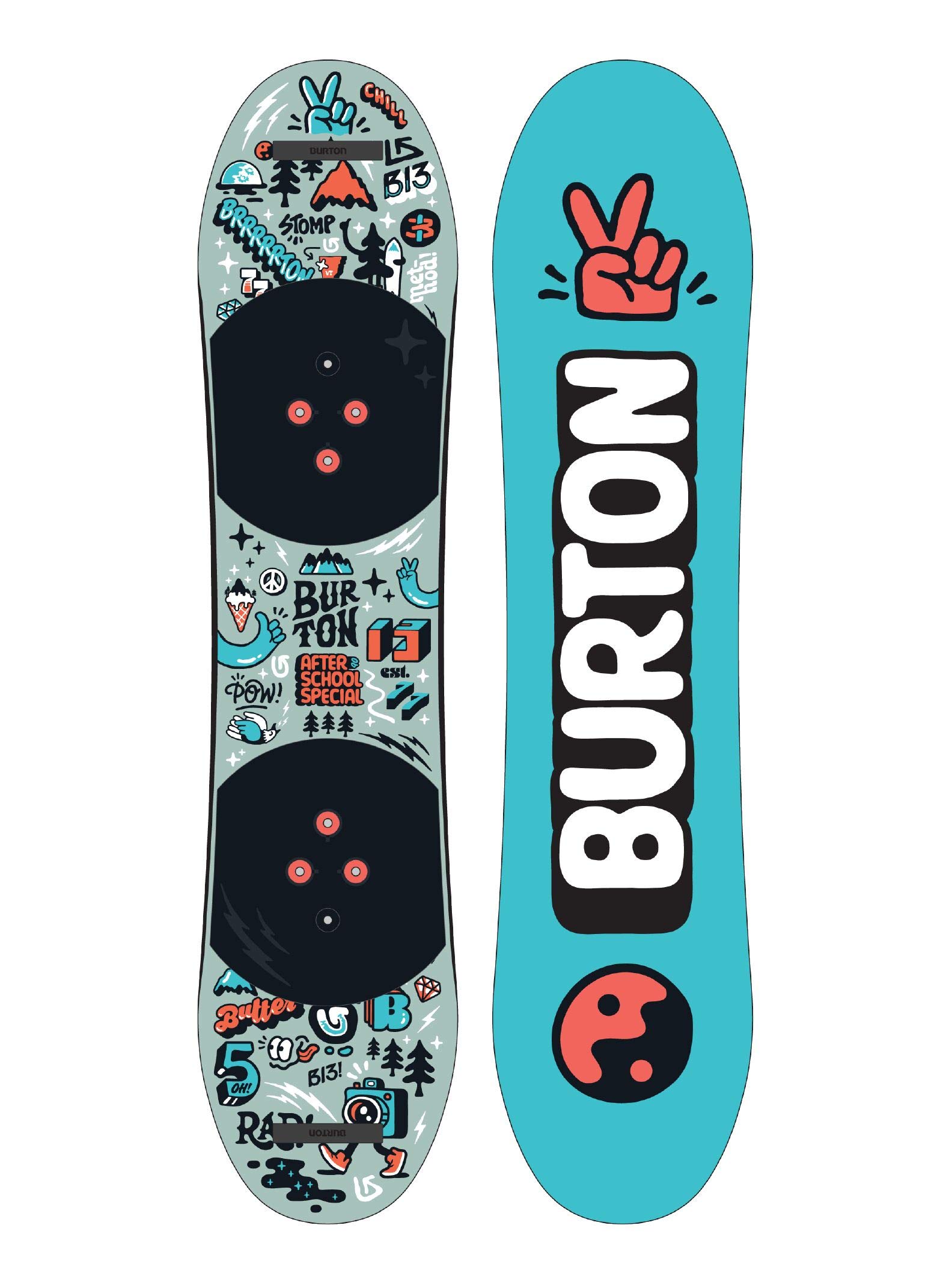 BURTON After School Special Kids Snowboard w/Bindings