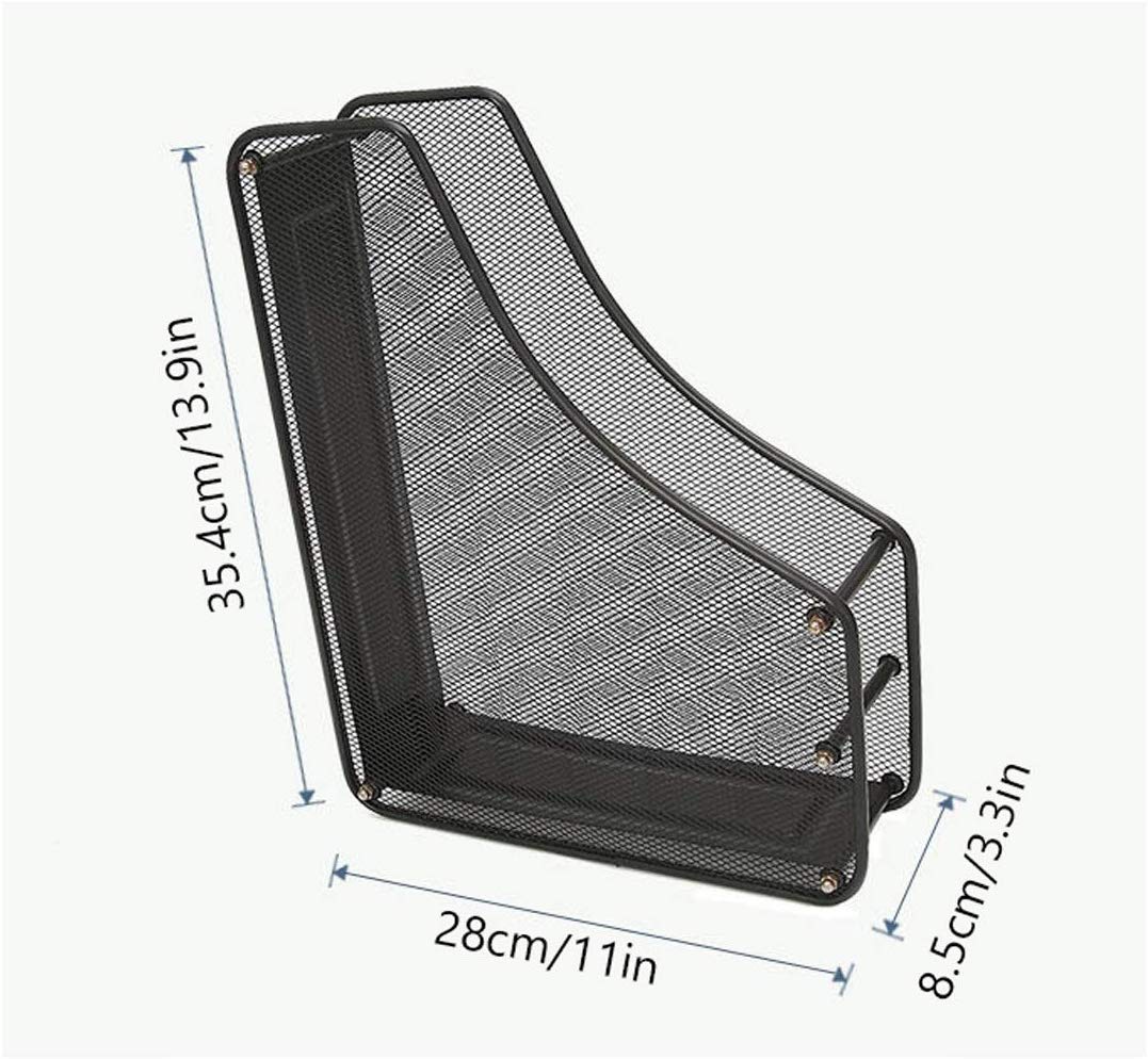 Entraxa 1 Layer Metal mesh Magazine Document Holder File Rack. 2