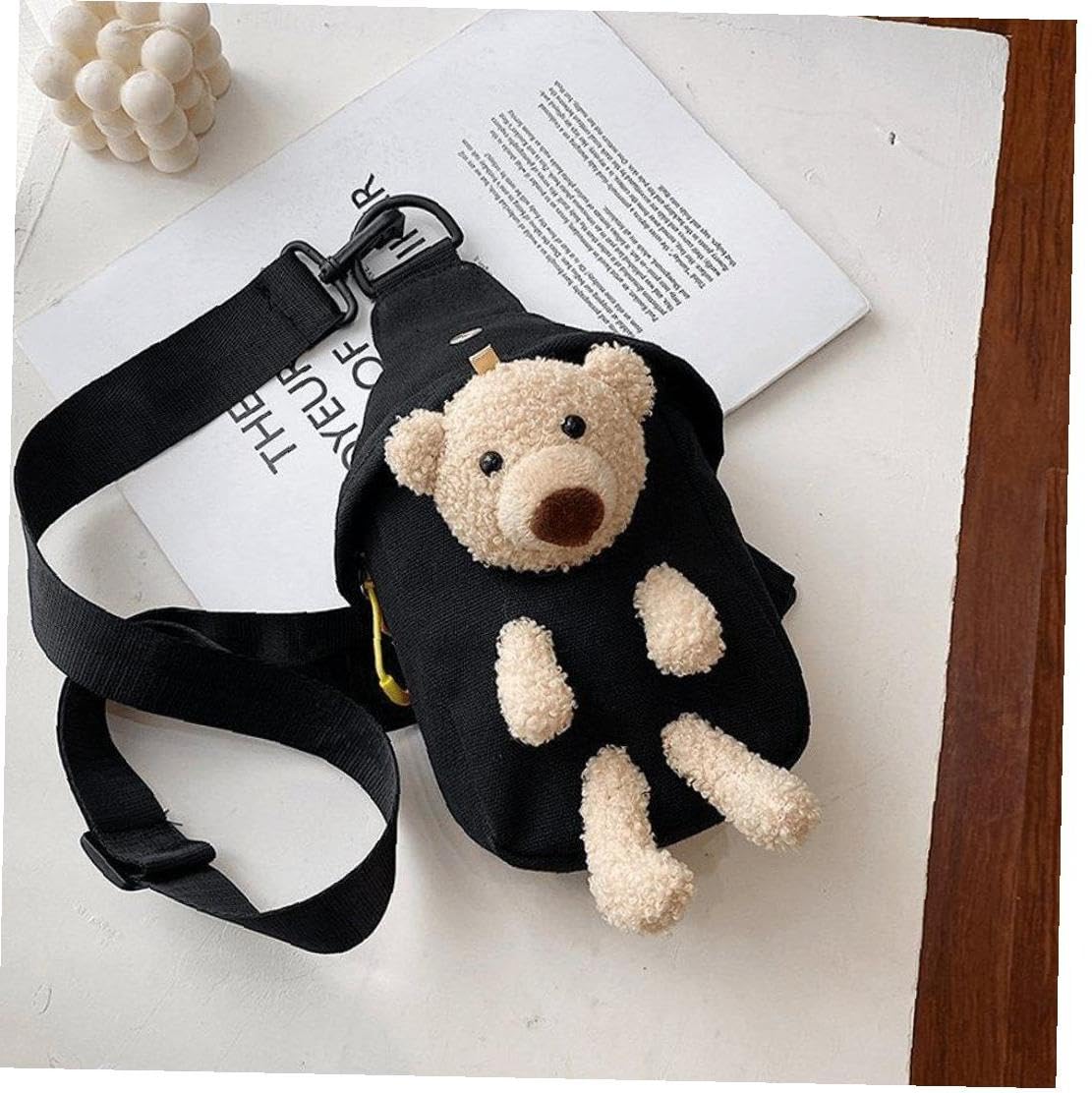 クマキャラクター ショルダーバッグ Amazon.co.jp: ショルダーバッグ キャラクターのぬいぐるみ熊の