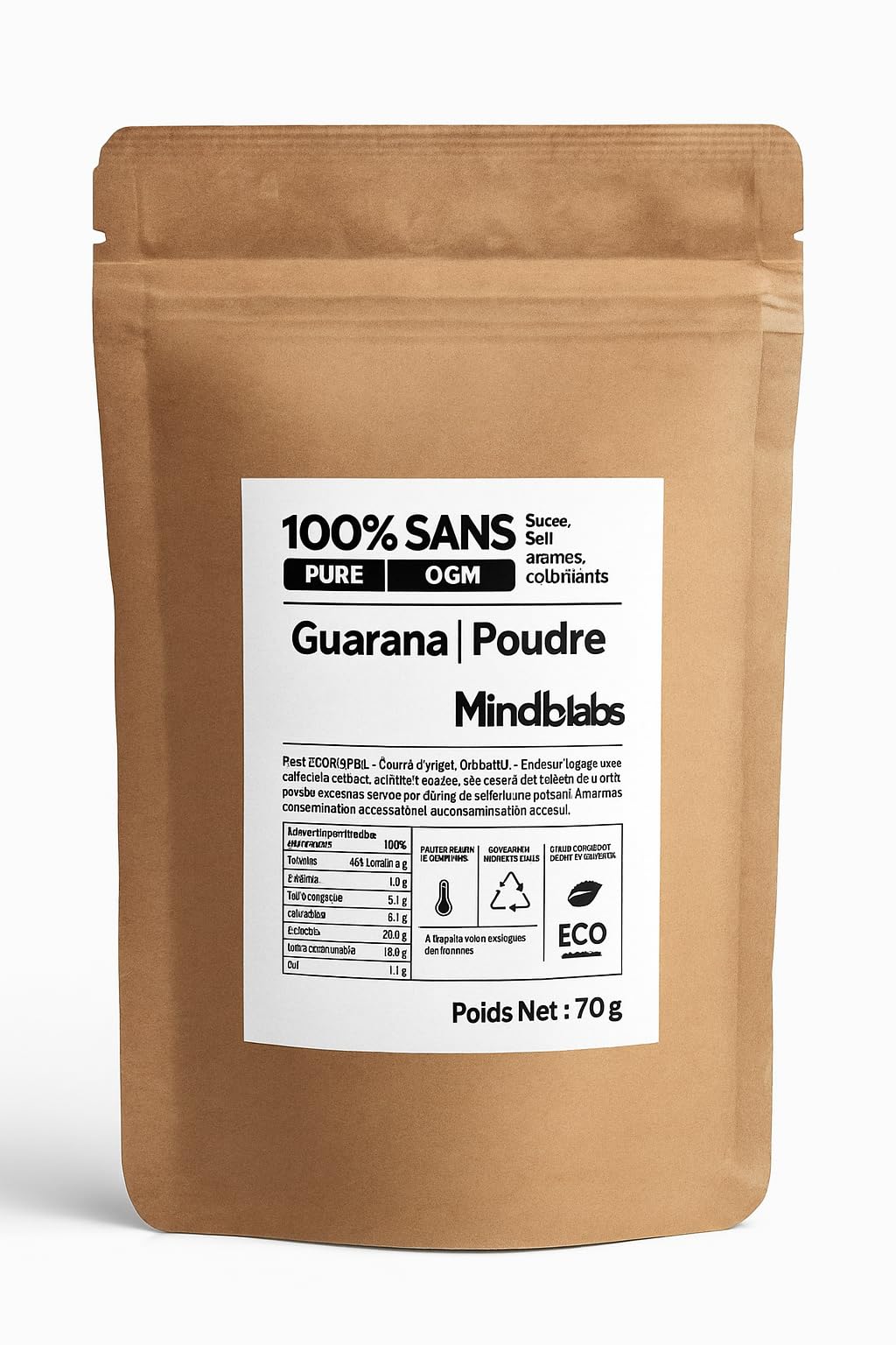 Guarana poudre | 70g | Power Cooking