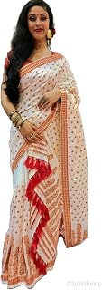 AB ASSAMESE ETHNIC Women's Soft Silk Material Mekhela Chador | Ready To Wear Mekhela Chador full stich set Price In India