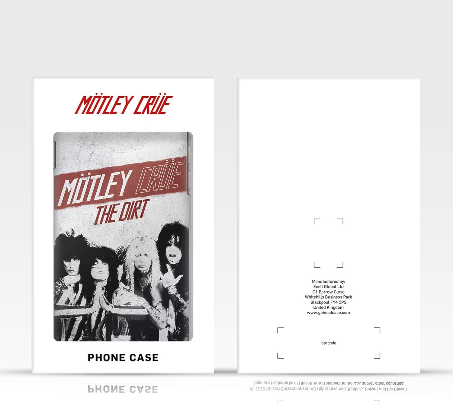 Head Case Designs Officially Licensed Motley Crue MC Final Tour Tours Leather Wallet Case Compatible with Samsung Galaxy A14 5G