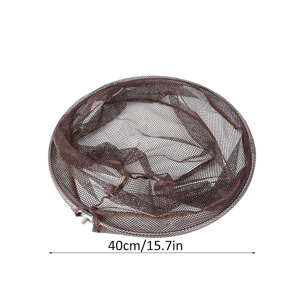 Fyearfly Cabezal de Red de Aterrizaje Plegable, Secado Rápido, Accesorio de Pesca Portátil