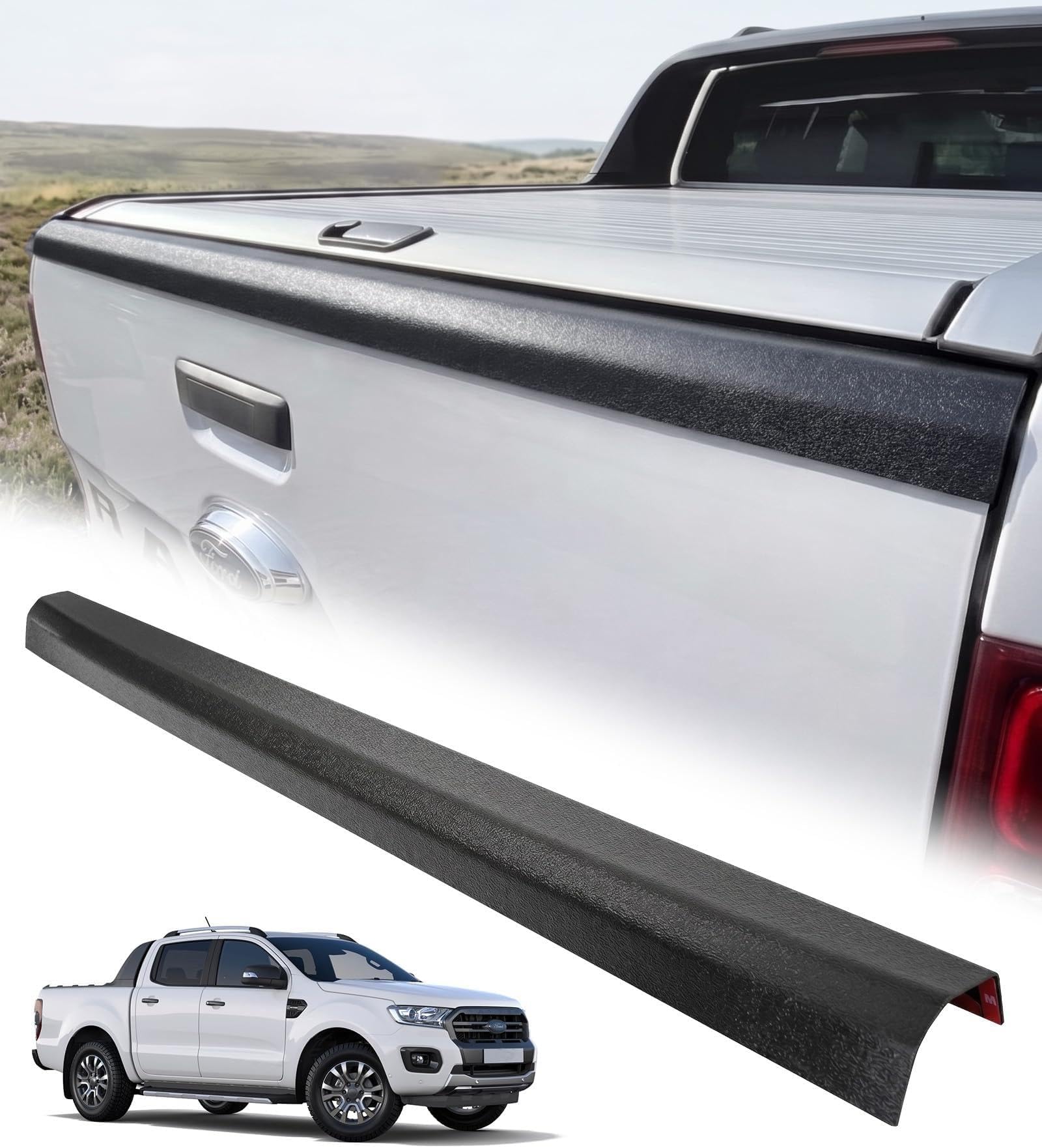 Tailgate Protector Bed Rail Cap for Ford Ranger Accessories