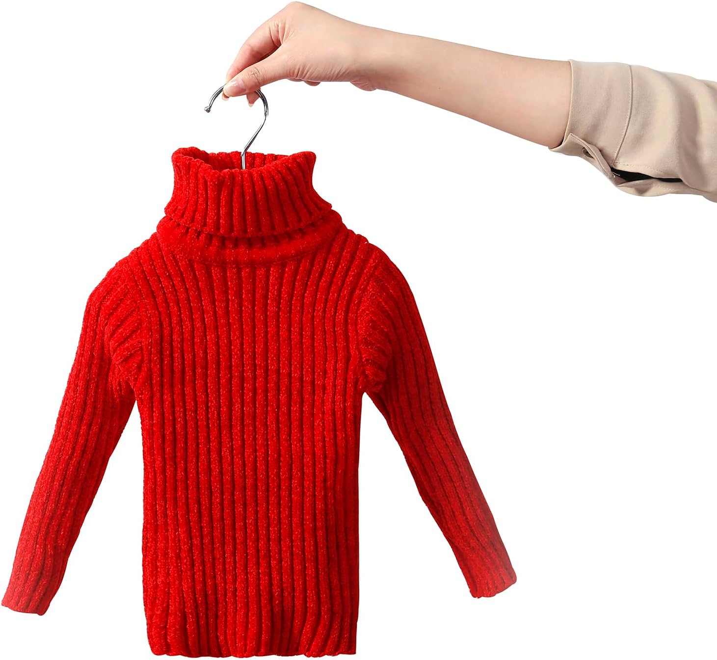 Baby Boys Turtleneck Knit Sweaters Toddler Girls High Collar Pullover Sweater Size 1-8T