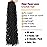 6 Packs 30 Inch Soft Locs Crochet Hair Pre Looped Faux Locs Crochet Braids Goddess Locs Dreadlocs Synthetic Hair For Black Women (1B, 30 Inch (Pack of 6))