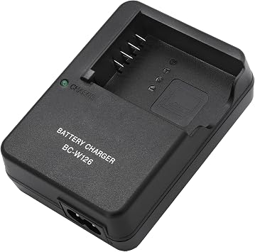 BC-W126 Battery Charger for Fujifilm BC-W126S NP-W126 NP-W126S Battery Compatible with Fujifilm FinePix X-PRO1 X-PRO2 X-PRO3 XH1 XT1 XT2 XT3 XT10 XT20 XT30 XT200 XE1 XE2 XE3 XE4 XA3 XA5 Cameras