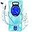 Hydration Bladder, 2L Water Bladder for Hiking Backpack Leak Proof Water Reservoir Storage, 2 Liter BPA-Free Water Pouch Hydration Pack Replacement for Biking Climbing Cycling Running, Blue