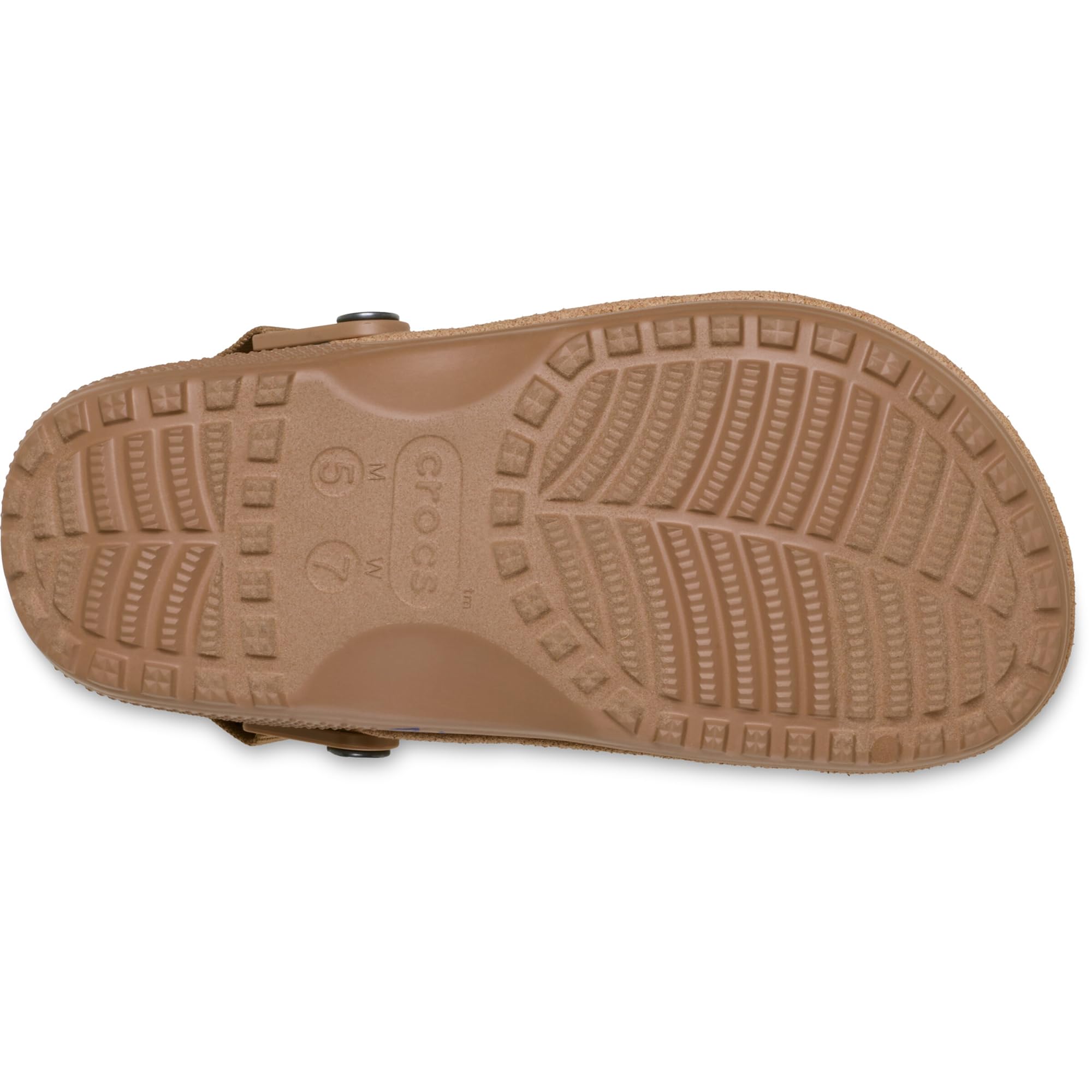 Crocs Zuecos de lona clásicos para mujer