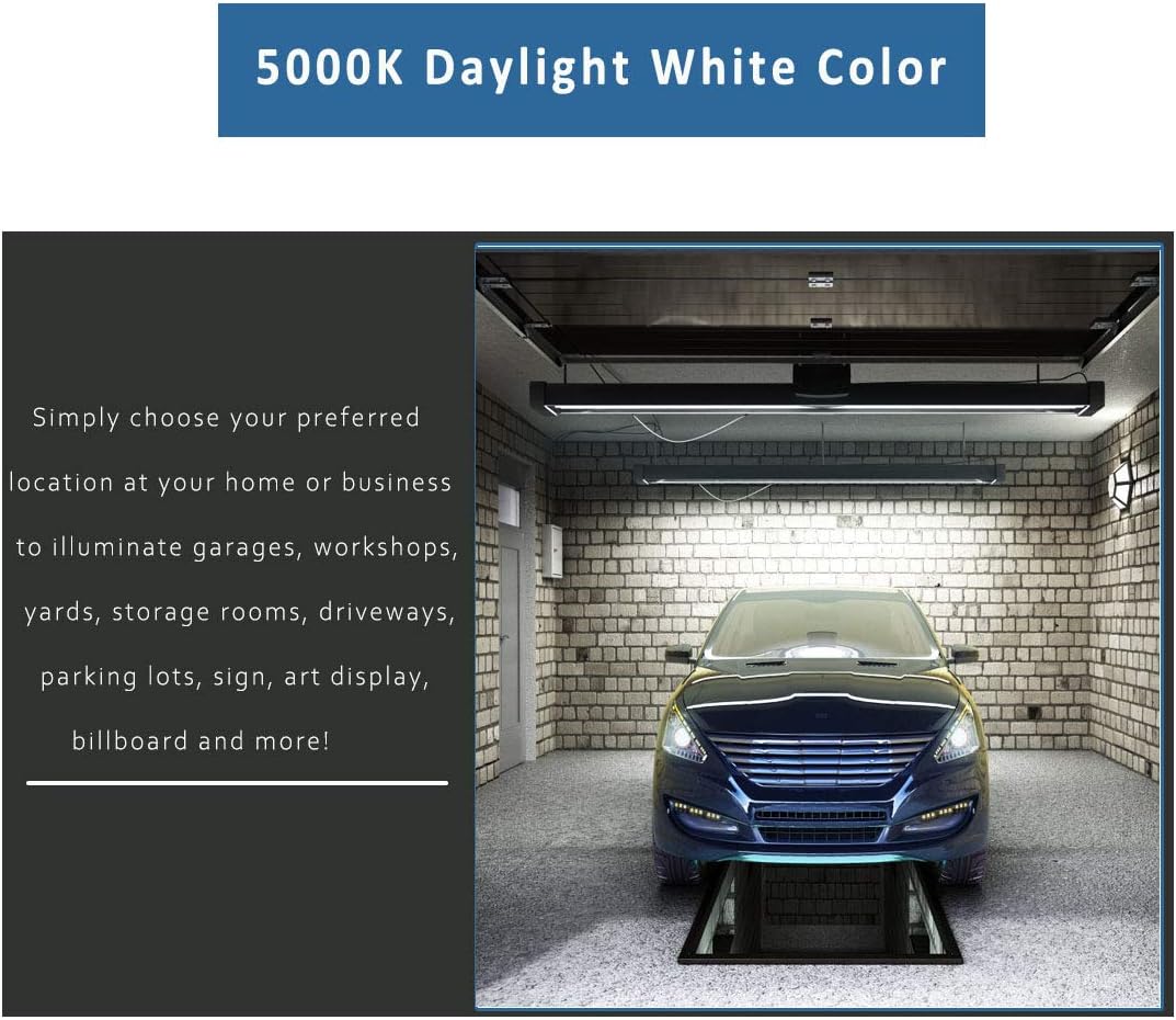 Uр Tо 40% оƒƒ New Upgraded Wall Washer LED Lights with 10x60° Wide Angle, YRXC 36W 5000K Daylight Wall Washer Light, IP65 Waterproof Outdoor Indoor Bar Lights, 120V LED Light Bar for Art Display Sign Wall Lighting