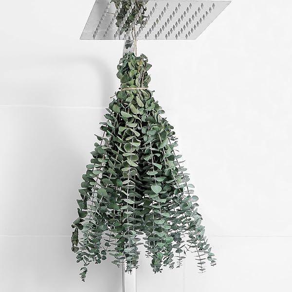 Convenient Natural Shower Decor with Subtle Scent Potential