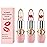 BestLand 3 Pcs/Set Flower Jelly Lipstick Set Temperature Change Moisturizer Long Lasting Nutritious Balm Magic Color Change Lip Gloss (3Pcs Flower Jelly Lipstick 010203)