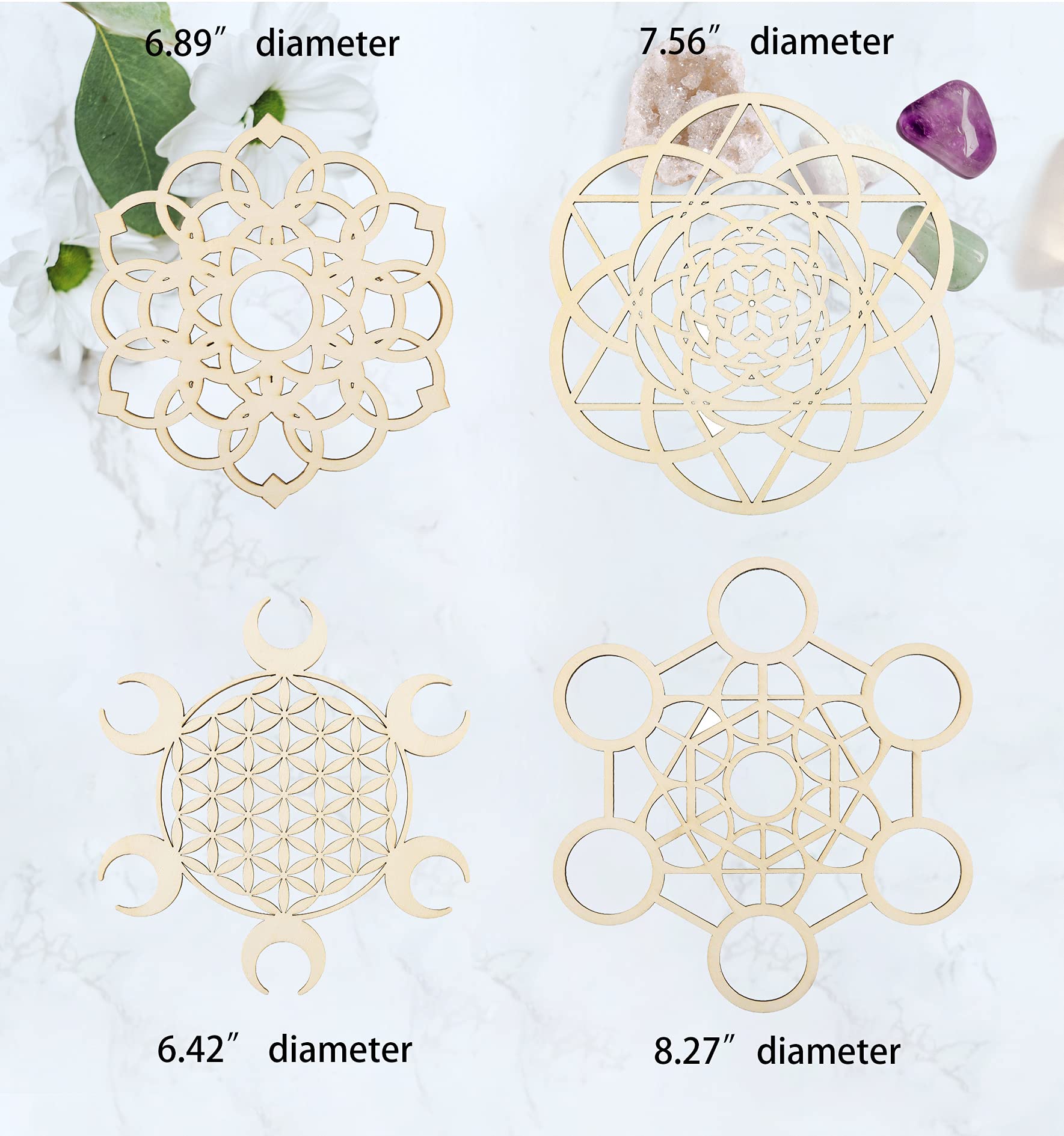 奇跡講座 上下2冊セット　スピリチュアル　自分を愛して　カタカムナ　神聖幾何学 Amazon.co.jp: 神聖な幾何学模様木製ウォールアートセット ヨガ