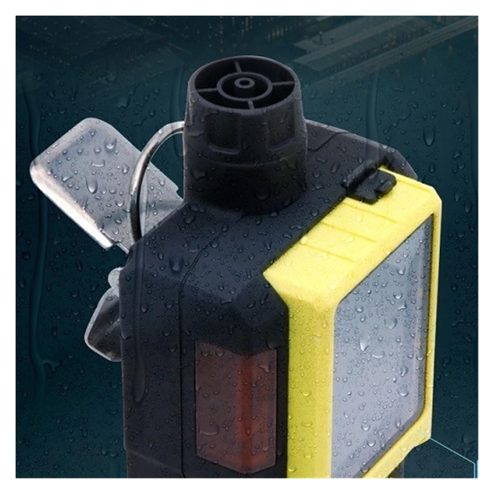 Detector de Gas Multiusos 4 en 1 con Bomba, Pantalla LCD, Sonido, luz y Descarga, portátil, for el hogar y la Autocaravana. Monitoreo rápido(O2)