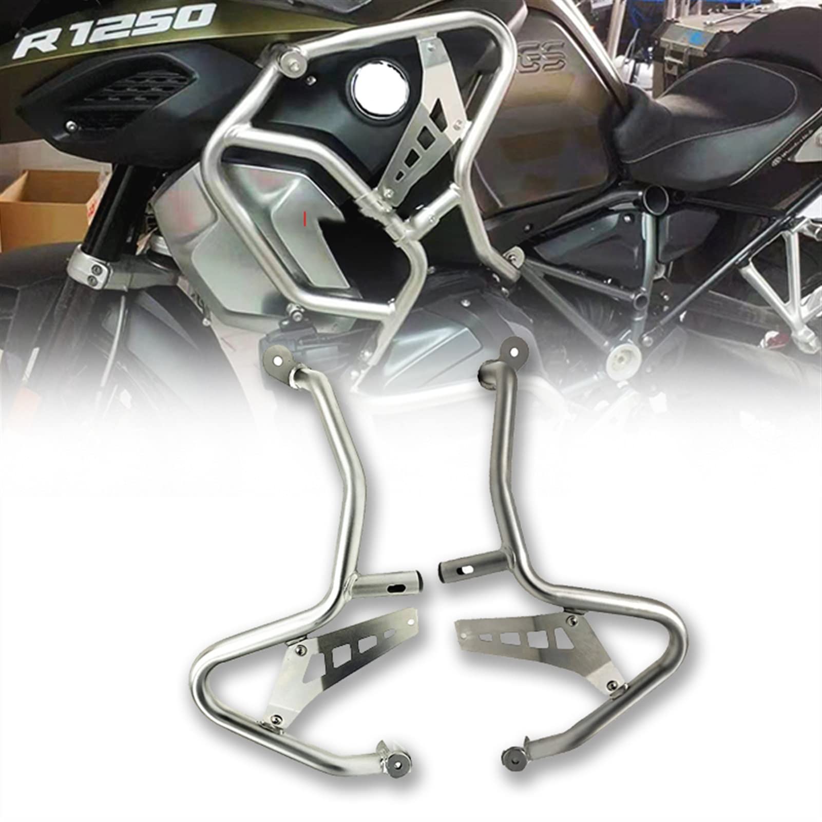 Extensions de pare-chocs R1250GS ADV contre les chutes et casses