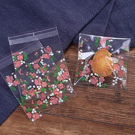 floral cellophane bags