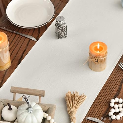 Miniatura 7 de Artoid Mode Aqua Hello - Camino de mesa de otoño con hojas de calabaza, decoración de mesa de comedor de cocina de otoño de temporada para