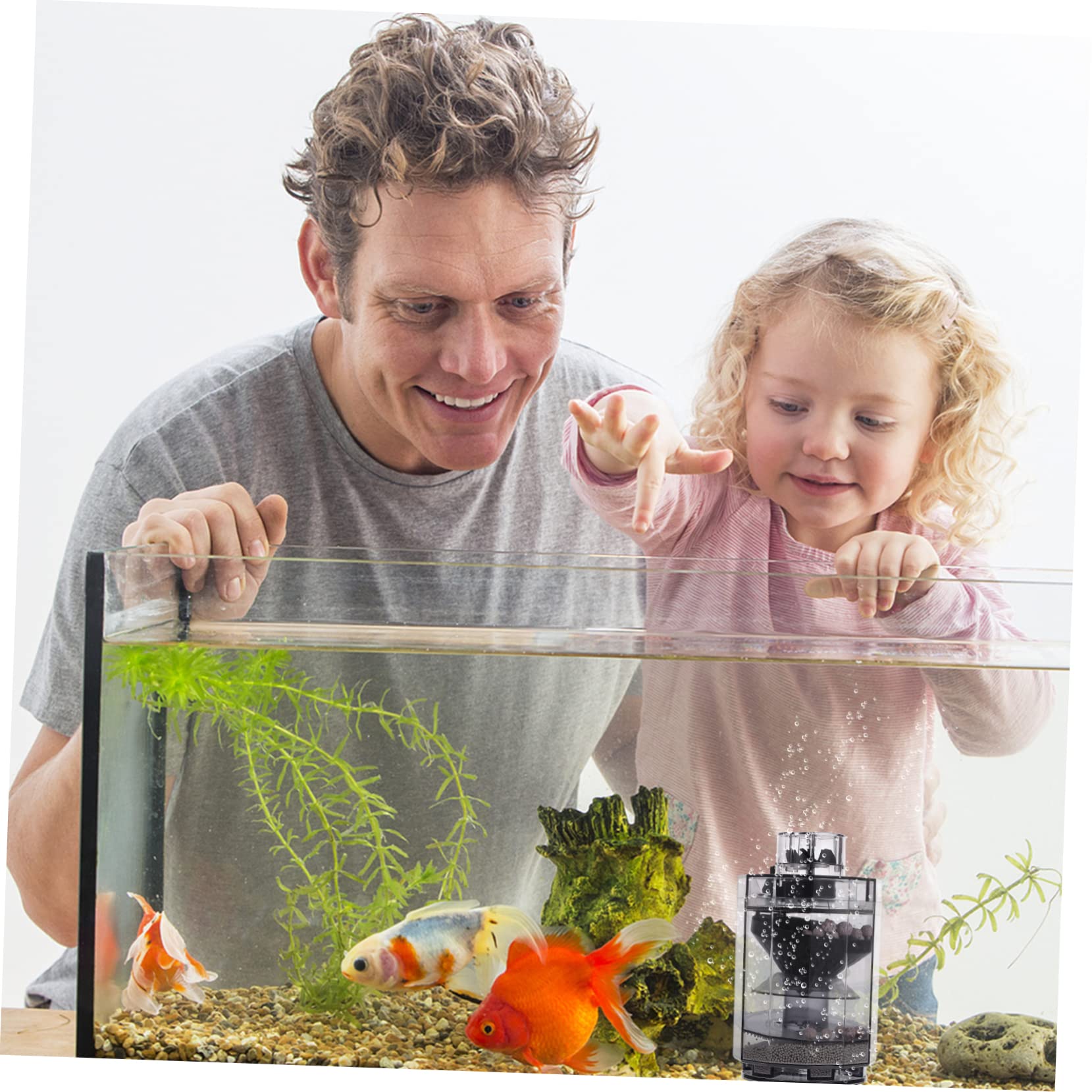 HOMSFOU 5stücke Aquarium Reinigungswerkzeug Für Effektive Biochemische Sauerstoffanreicherung Automatischer Mulmsauger Und Wasserfilter Für Fischbecken Geeignet Für Kleine Und Große