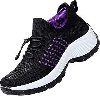Zapatos ortopédicos para mujer, con soporte para arco, zapatillas de correr, ligeras, cómodas, transpirables, para aliviar el dolor de fascitis plantar