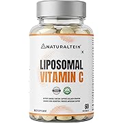 Naturaltein Liposomal Vitamin C | 5X Enhanced Absorption | Antioxidant Supporting Immune Function, Skin Repair, Collagen Synthesis & Oxidative Stress 