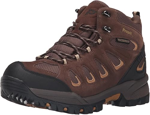Propét Botas de senderismo para hombre Ridge Walker con punta redonda - Gris