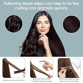 WILLBOND 141 Pcs Hair Rollers Set Include Plastic Hair Rollers with Pins and Clips (Grey)